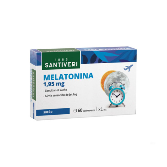 MELATONINA COMPRIMIDOS SANTIVERI MELATONINA COMPRIMIDOS SANTIVERI