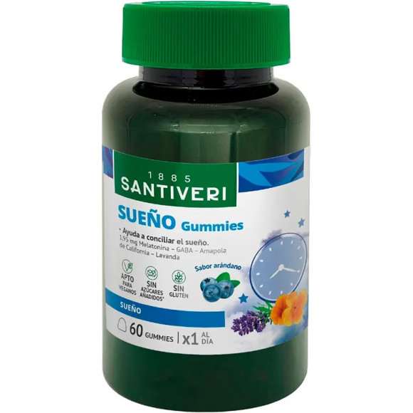GUMMIES MASTICABLES SUEÑO SANTIVERI