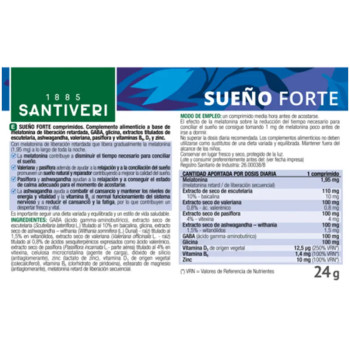 SUEÑO FORTE COMPRIMIDOS SANTIVERI
