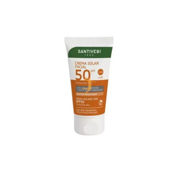 CREMA SOLAR FACIAL SPF 50+ - SANTIVERI - 50 ML
